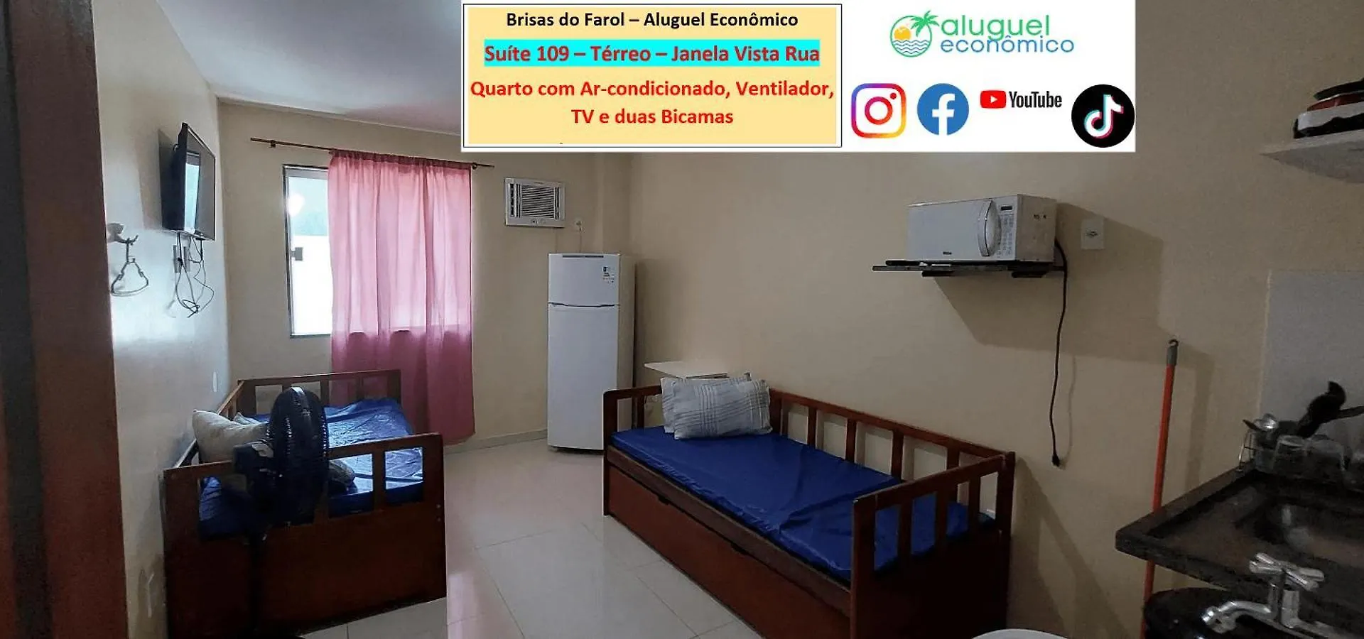 Arraial Do Cabo - Brisas Do Farol - Aluguel Economico Appartement 0*, Arraial do Cabo Brazilië