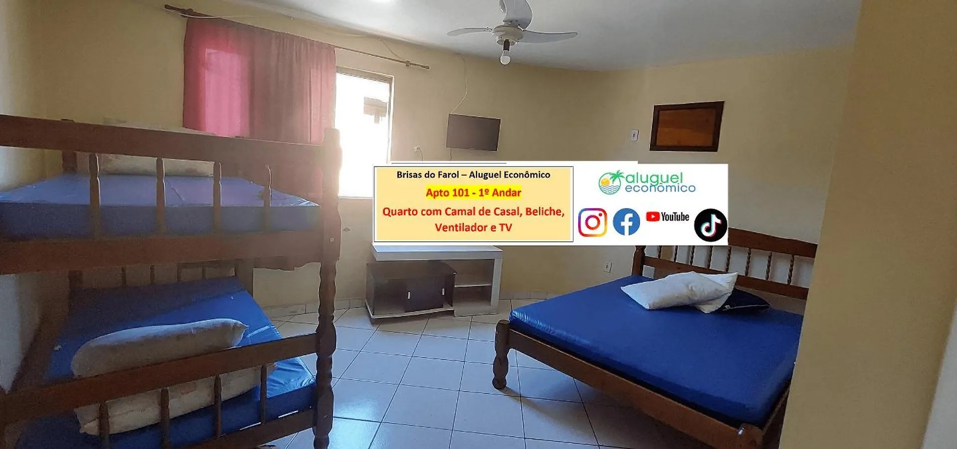 Arraial Do Cabo - Brisas Do Farol - Aluguel Economico Apartamento  Arraial do Cabo